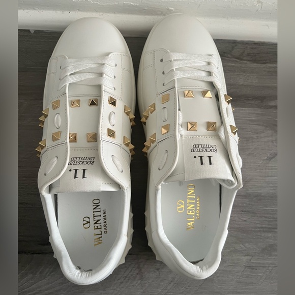 Valentino Rockstud Untitled Open Sneaker - Picture 2 of 7